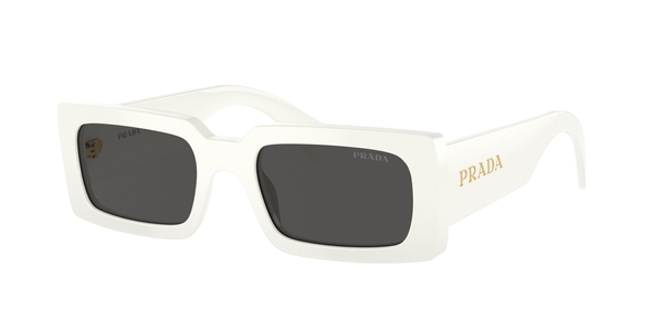PRADA-A07S/S 1425S0 TALC(DARK GREY 52*20, Blanco, hi-res 0