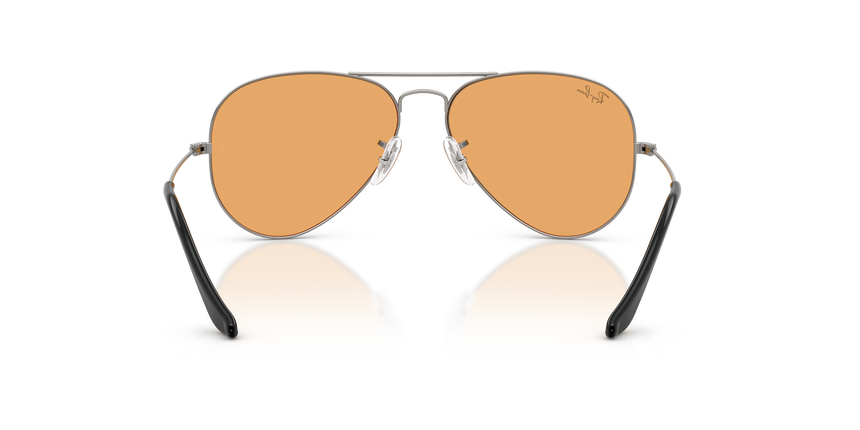 RB-3025 004/33 GUNMETAL(ORANGE 58*14, Plata, hi-res image number 3