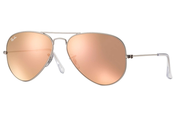 RB-3025 019/Z2*2N PLATA/MARRON ESPEJO ROSA 55*14, Plata, hi-res 0