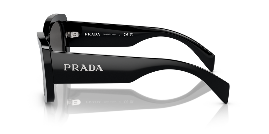 PRADA-A08S/S 1AB5S0 BLACK (GREY 56*15, , hi-res image number 2