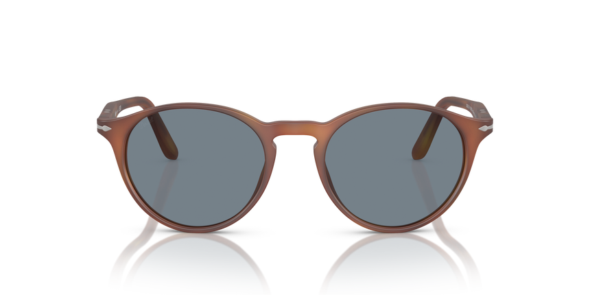 PERSOL-3092SM/S 900656 MARRON/AZUL 52*19, Terra di siena, hi-res image number 1