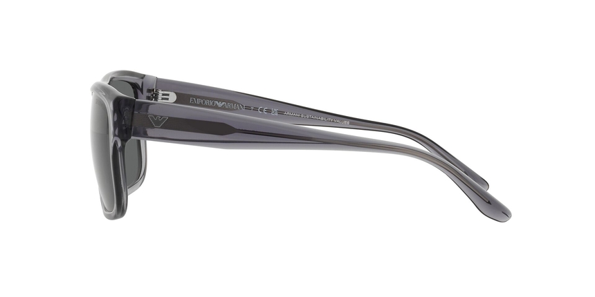 EMPORIO-4197/S 502987 TRANSPARENT GREY(DARK GREY 57*18, Gris, hi-res image number 2