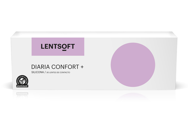 lentsoft diaria confort+ silicona 30 unidades