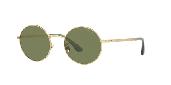 ARMANI-6140/S 30132A MATTE PALE GOLD(GREEN 50*20, Dorado, hi-res 0