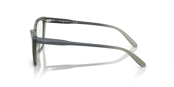 VOGUE-5519/G 3086 TRANSPARENT MALLARD GREEN 54*17, Verde transparente, hi-res 2