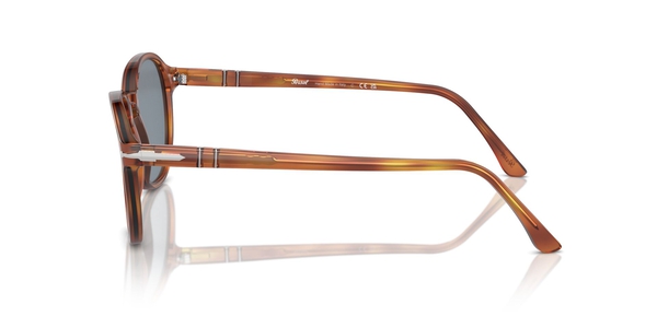 PERSOL-3343S/S 96/56 TERRA DI SIENA(LIGHT BLUE 53*21, Marrón, hi-res 2