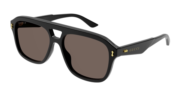 GUCCI-1263S/S 002 NEGRO 57*16, Negro, hi-res 0