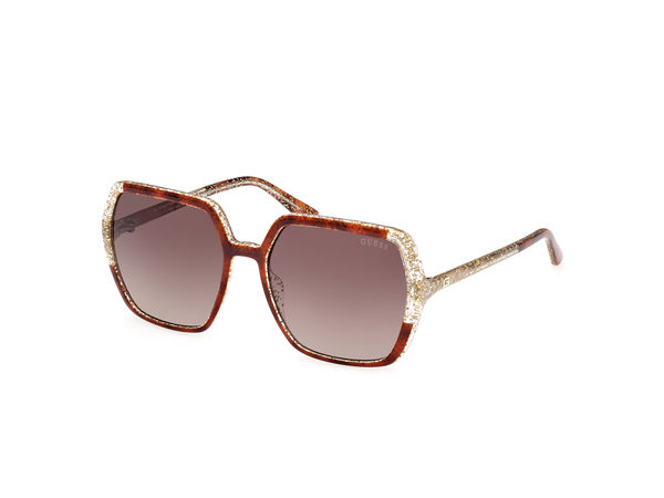GUESS-7883/S 52F dark havana 56*17, Havana, hi-res 0
