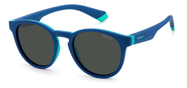 POLAROID-KIDS-8048/S 465*M9 AZURE GREEN(GREY POLARIZED 45*18, Azul, hi-res 0