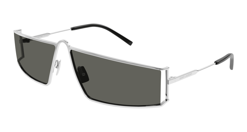 SAINT-LAURENT-SL606/S 002 SILVER (GREY) 66*13, Plata, hi-res image number 0