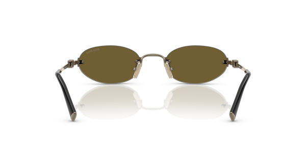 MIUMIU-A54S/S 26C09Z OLD GOLD (DARK BROWN) 51*20, Dorado, hi-res 3