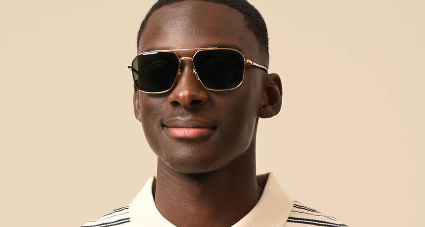 VOGUE-4289/S 280/9A GOLD(DARK GREEN POLAR 59*16, , hi-res image number 0