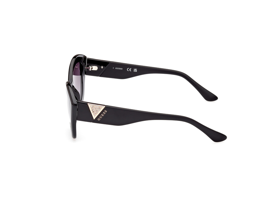 GUESS-7868/S 01B SHINY BLACK 54*18, , hi-res image number 6
