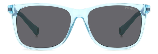 POLAROID-KIDS-8058/S MVU*M9 AZURE(GREY POLARIZED 48*13, Azul, hi-res 1