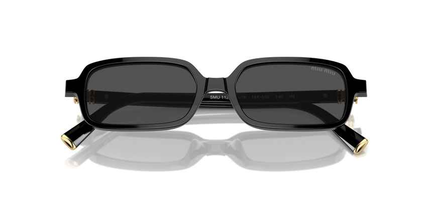 MIUMIU-11ZS/S 16K5S0 BLACK (GREY 51*16, Negro, hi-res image number 3