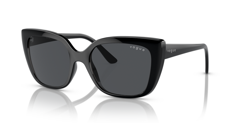 VOGUE-5337S/S W44/87 BLACK(GREY 53*18, , hi-res image number 0