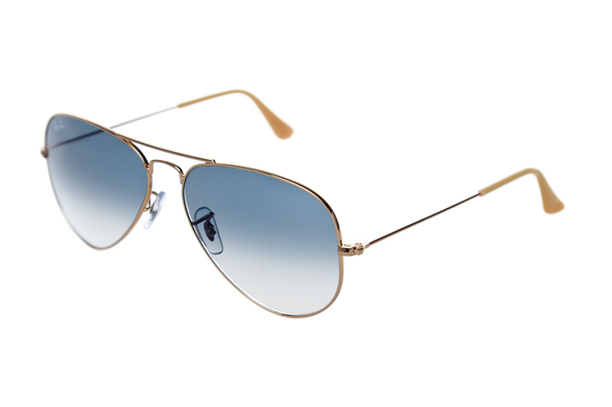 RB-3025 001/3F*2N AZUL/ORO 58*14, Dorado, hi-res image number 1
