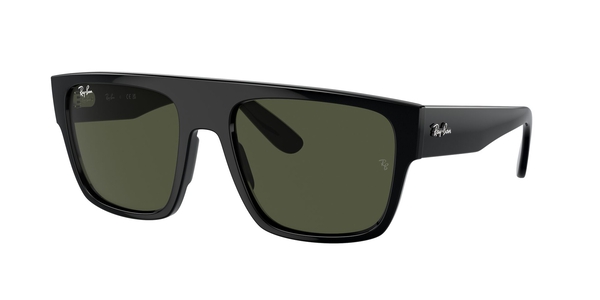 RB-0360S 901/31 BLACK/GREEN 57*20, Negro, hi-res 0
