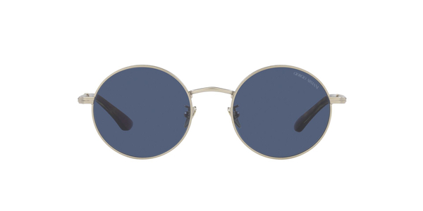 ARMANI-6140/S 300280 MATTE PALE GOLD(DARK BLUE 50*20, Plata, hi-res 11