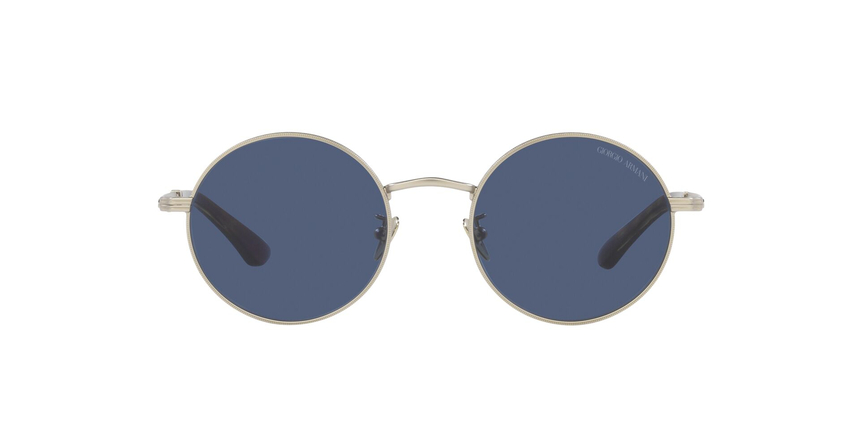 ARMANI-6140/S 300280 MATTE PALE GOLD(DARK BLUE 50*20, Plata, hi-res image number 11