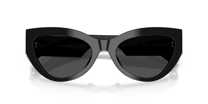 GABBANA-4536/S 501/87 BLACK(DARK GREY 55*20, , hi-res image number 4
