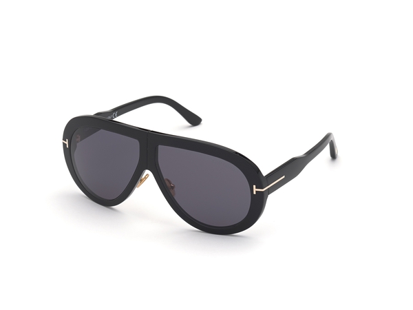 TOMFORD-0836/S 01A shiny black  (smoke 61*10, Negro, hi-res 0
