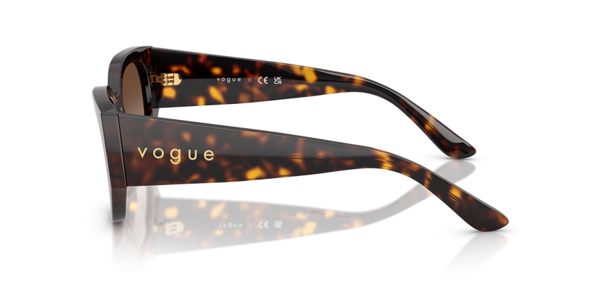 VOGUE-5641SU/S W65613 DARK HAVANA 53*18, Havana, hi-res image number 2