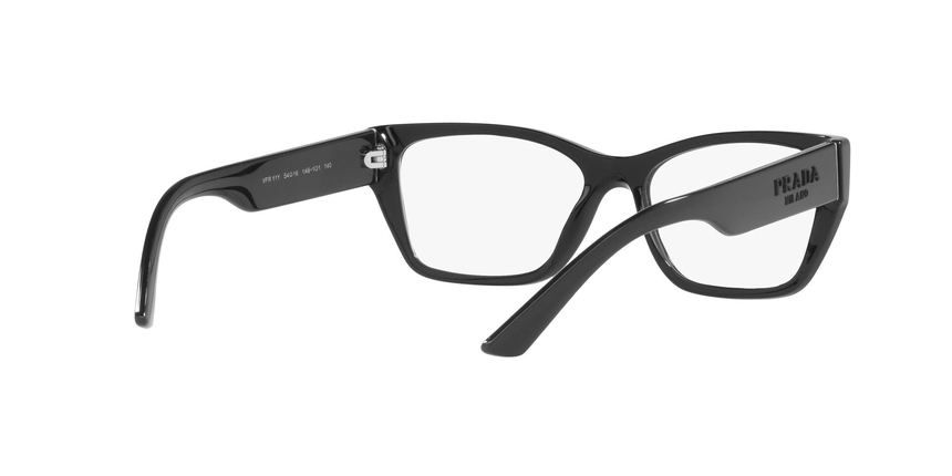 PRADA-11YV/G 1AB1O1 BLACK 54*16, Negro, hi-res image number 5