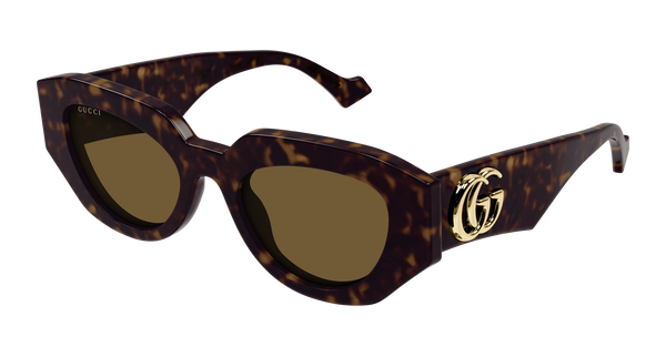 GUCCI-1421S/S 002 HAVANA(BROWN 51*20, Havana, hi-res 0