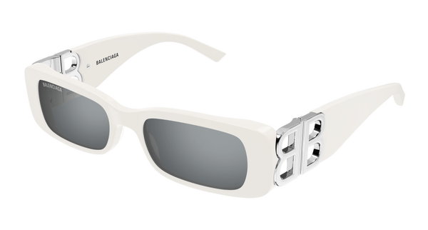 BALENCIAGA-BB0096S/S 020 WHITE SILVER(SILVER 51*18, Blanco, hi-res 0