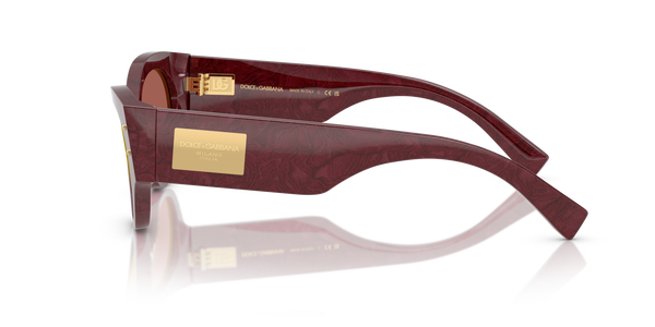 GABBANA-4480/S 3442D0 BORDEAUX LACE(DARK VIOLET MIRROR RED 53*19, , hi-res 2