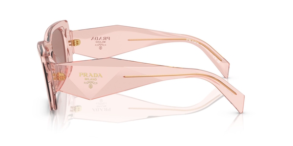 PRADA-08YS/S 19Q10D TRANSPARENT PEACH(LIGHT BROWN 51*18, Peach transparente, hi-res 2