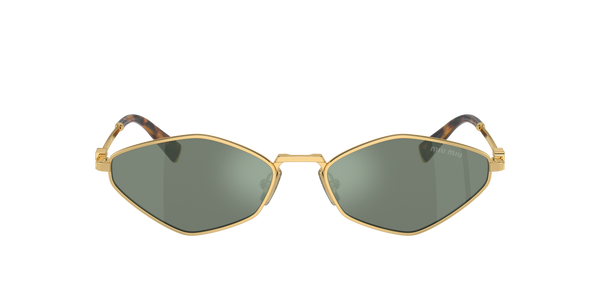 MIUMIU- 56ZS/S 5AK04M GOLD(GREEN MIRROR INTERNAL SILVER 56*17, Dorado, hi-res 1
