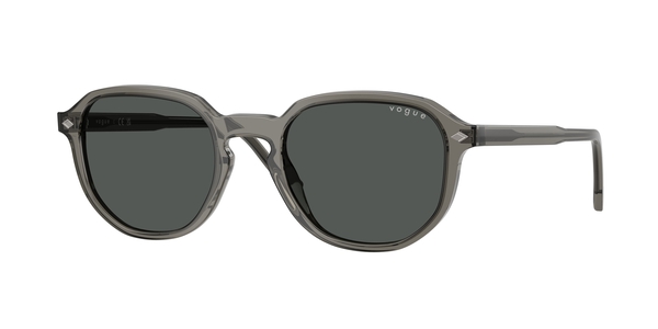 VOGUE-5707S/S 329487 TRANSPARENT DARK GREY(DARK GREY 51*20, , hi-res 0