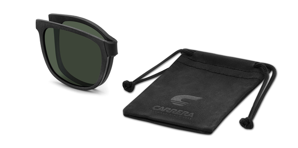 CARRERA-8918/C/G ( + CLIP) BLX*UC MATTE BLACK RED(GREEN POLARIZED 54*18, , hi-res 5
