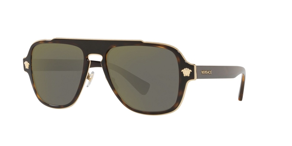 versace-2199/s 12524t havana(dark grey mirror gold 56*18