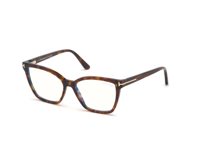 TOMFORD-5641B/G 054 havana rojizo + 2 clips solares 53*15, Havana, hi-res image number 1