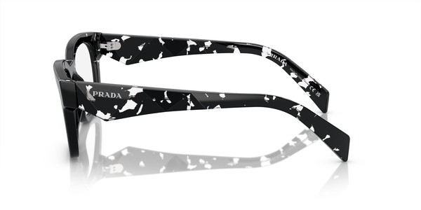 PRADA-A10V/G 15O1O1 HAVANA BLACK/TRANSPARENT 51*20, Transparente negro havana, hi-res 2