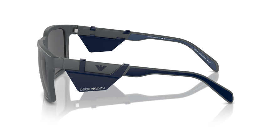EMPORIO-4219/S 610387 MATTE DARK GREY(POLAR GREY 57*18, Gris mate, hi-res image number 2