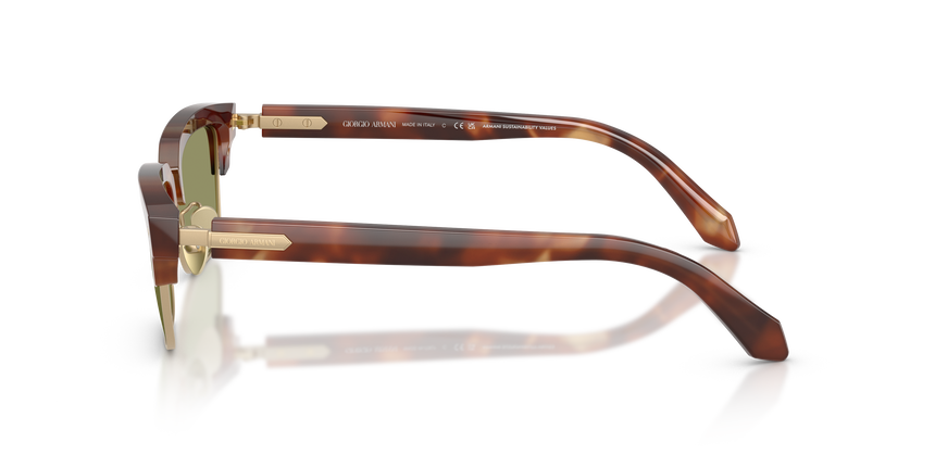 ARMANI-8243/S 630214 BROWN HAVANA(GREEN 52*19, , hi-res image number 2