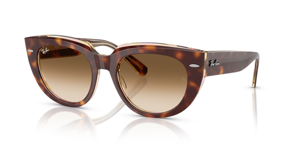 RB-2286 141451 LIGHT HAVANA ON TRANSP. MULTI(CLEAR GRADIENT BROWN 49*20, Havana, hi-res 0