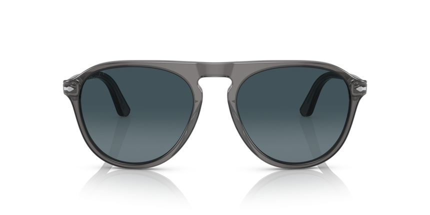 PERSOL-3302S/S 1196S3 TRANSPARENTE GREY (BLUE 55*19, Gris, hi-res image number 1
