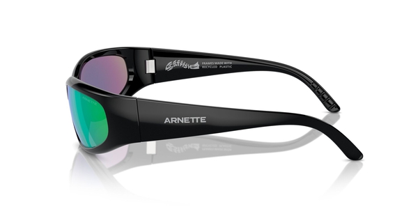 ARNETTE-4302 2949F2 BLACK RECYCLED/GREEN MIRROR GREEN 62*16, Negro, hi-res 2