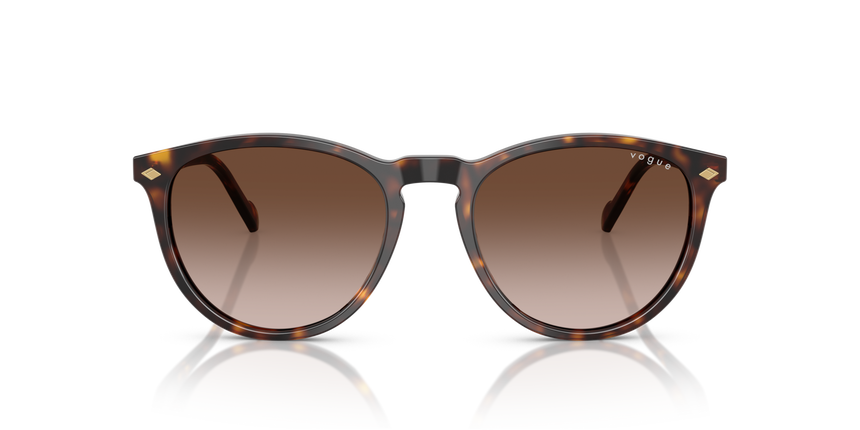 VOGUE-5599/S W65613 DARK HAVANA(GRADIENT BROWN 53*19, , hi-res image number 1