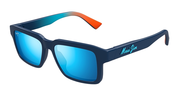 MAUI-JIM-KAHIKO/S B635-03 MATTE DARK BLUE(BLUE HAWAII 53*16, Azul, hi-res 0