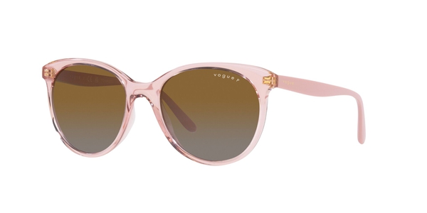 VOGUE-5453S/S 2942T5 TRANSPARENT PINK(GREY GRADIENT BROWN POLAR 53*18, Rosa, hi-res 0