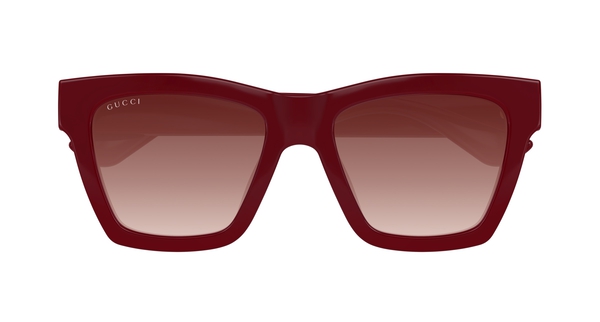GUCCI-1714S/S 003 BURGUNDY-BURGUNDY-RED 54*19, Granate, hi-res 1