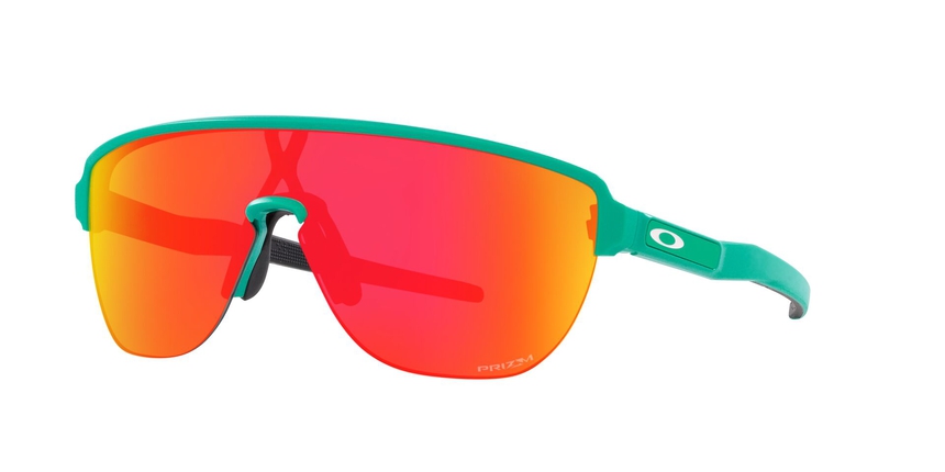 OAKLEY-CORRIDOR-9248 924804 MATTE CELESTE(PRIZM RUBY 42*142, Verde, hi-res image number 0