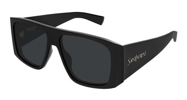 saint laurent-sl832/s 001 black-black (black 57*15