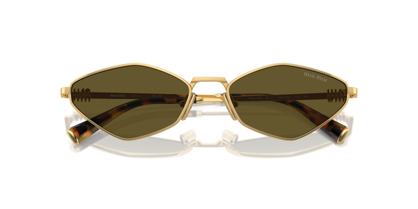 MIUMIU-56ZS/S 5AK/09Z GOLD (BROWN 56*17, Dorado, hi-res 3